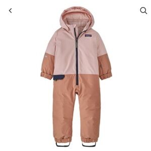 Patagonia NWT 3-6mo Snowsuit in Soft Pink